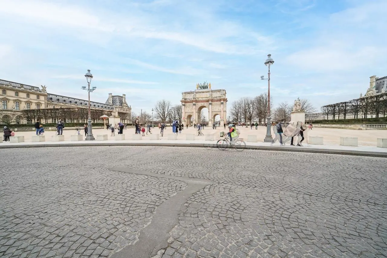 아파트 Happy - Louvre Rooftop Terrasse 파리